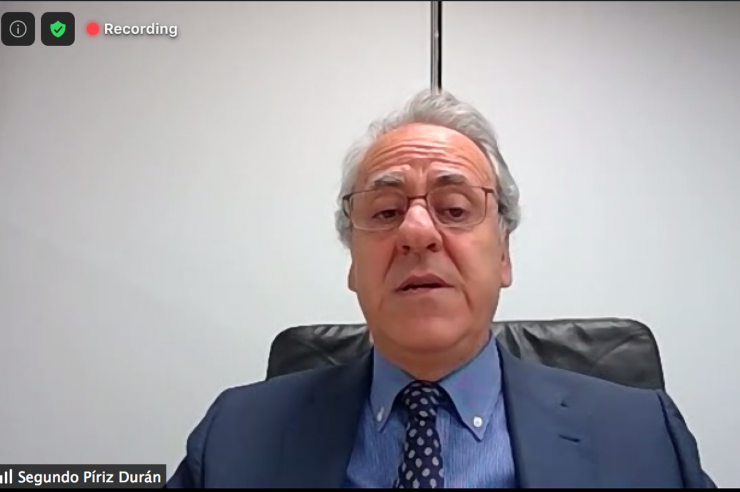 El director acadèmic de la Universitat Carlemany, Segundo Píriz.